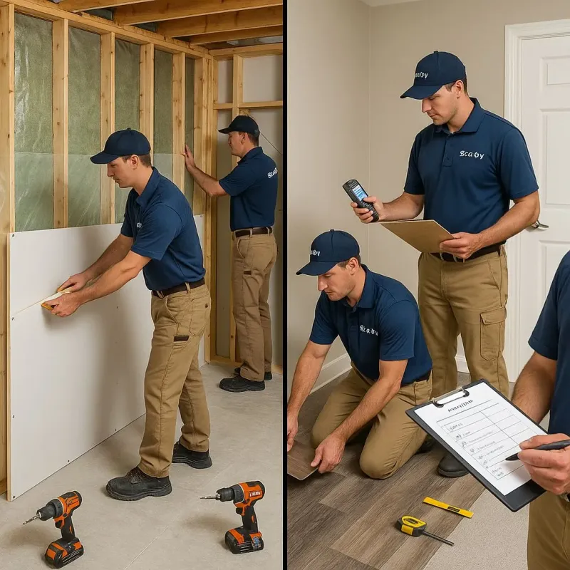 Repairs and Reconstruction process in Jefferson County, IN